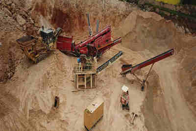 Aerial view of Strathalbyn Quarry